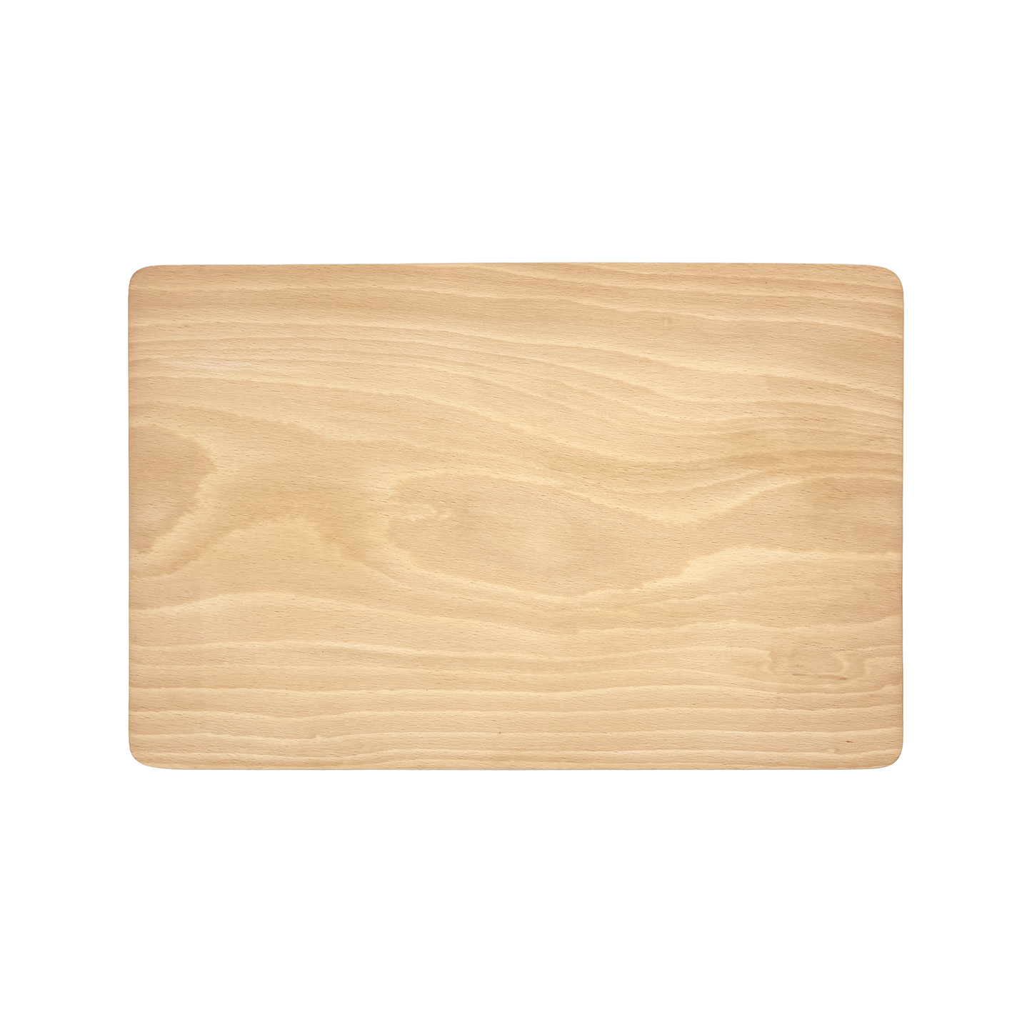 Back of the wooden chopping