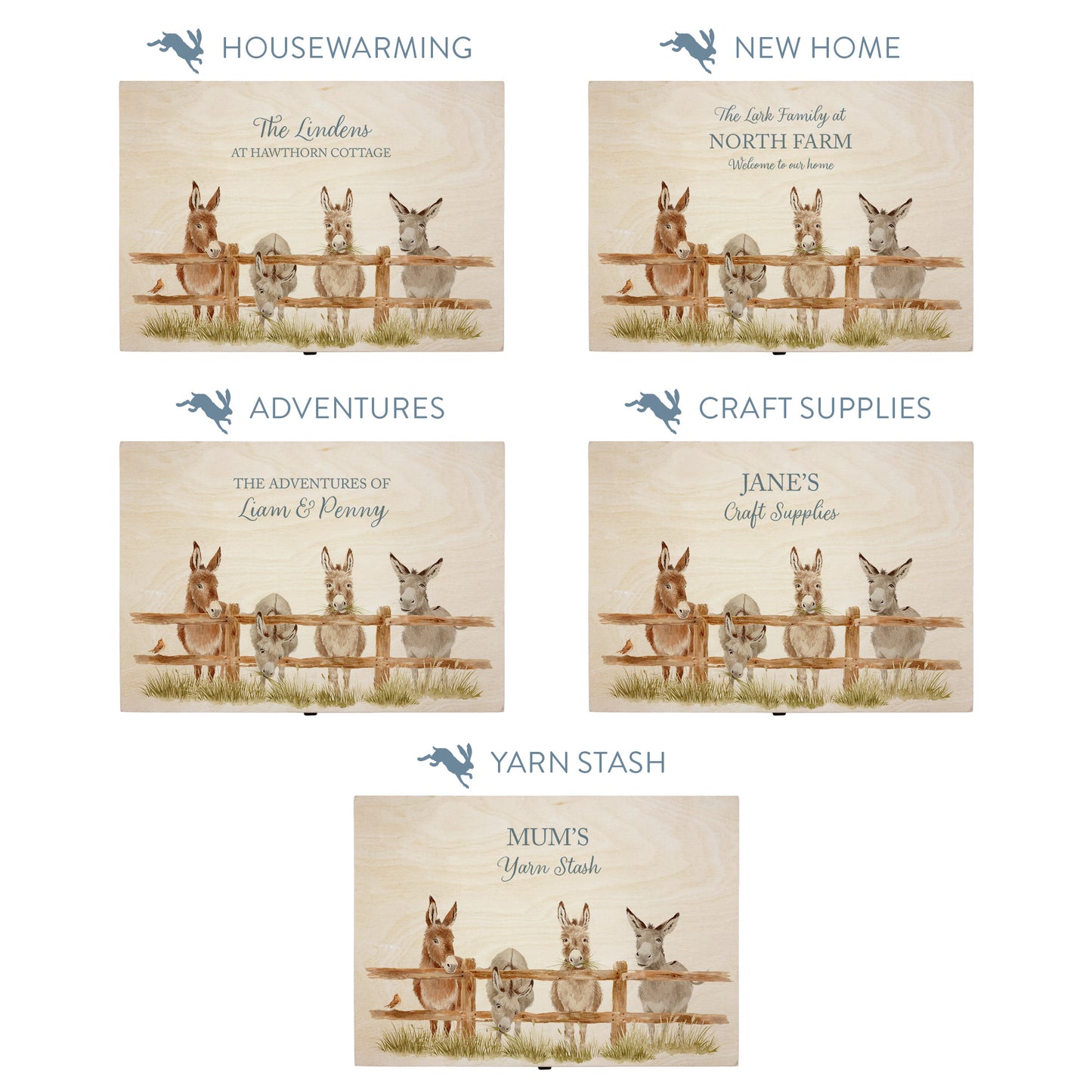 This shows our beautiful Large wooden gift box with the various personalisation options you can choose to offer a truly customised present for a loved one. Couples names, memory boxes, keepsakes, photo storage, key boxes the uses are endless.