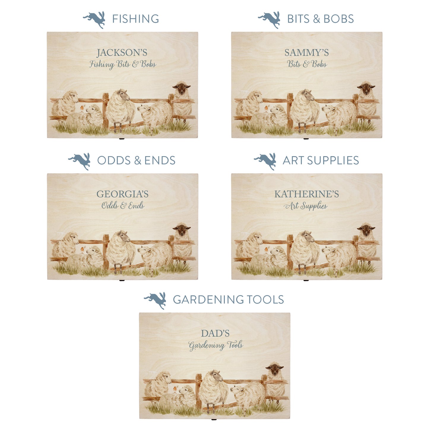 This shows our beautiful Large wooden gift box with the various personalisation options you can choose to offer a truly customised present for a loved one. Couples names, memory boxes, keepsakes, photo storage, key boxes the uses are endless.
