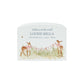 Baby Fawn personalised money box, great gift and start saving for your new baby. 