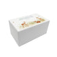 Luxury solid wooden white painted Urn ,  Featuring Baby Fawn, A watercolour illustration, our urns and Caskets for displaying or burying ashes. Customisable and can be personalised. Perfect funeral memory keepsake urn, for storing ashes for humans and pets. Coping with baby loss, baby memorial