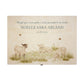 Wooden box with a decorative lid featuring illustrations Baby Lamb Perfect funeral memory keepsake box, for storing ashes, order of service, flowers and coping with baby loss capturing your loved ones things in one place 