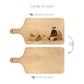Badger and mole Chopping board 