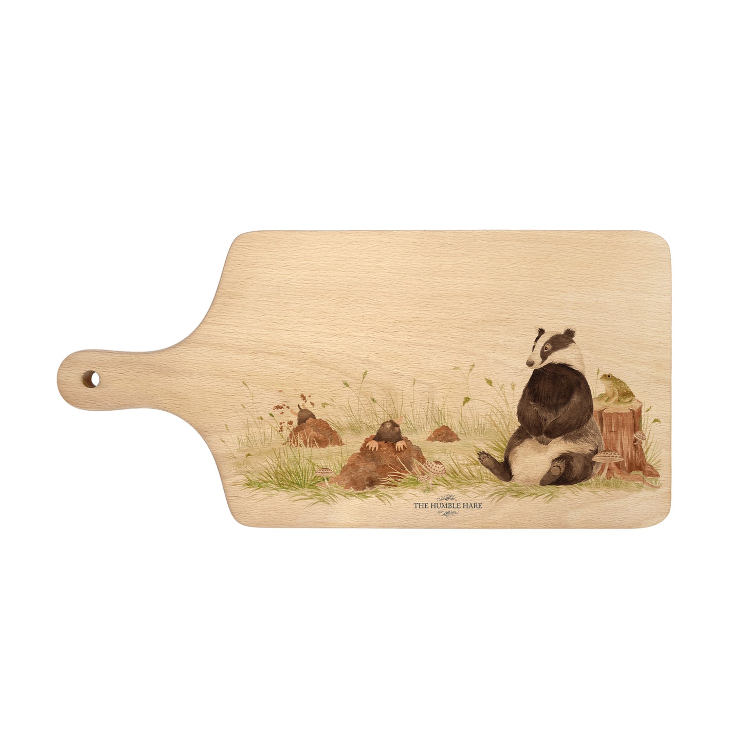 Badger and mole Chopping board 