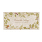 Personalised Wreath style Brambles with a little Robin sat in the corner,  use as a splashback tile. Personalise with family name, house name or special phrase 