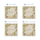 Bramble design with berries and robin sat in the corner of the tile. This design can be personalised and used as a Splashback tile make it your own with your own text.