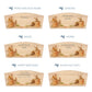 Personalised phrase options for an arched wooden planter box with a watercolour design of cute bunny rabbits in flower pots. Choose your phrase to suit any occasion including birthday, wedding, new home, and a selection of gardening phrases.