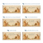 Personalised phrase options for a rectangle wooden planter box with a watercolour design of cute bunny rabbits in plant pots. Choose your phrase to suit any occasion including birthday, wedding, anniversary, engagement, and new home.