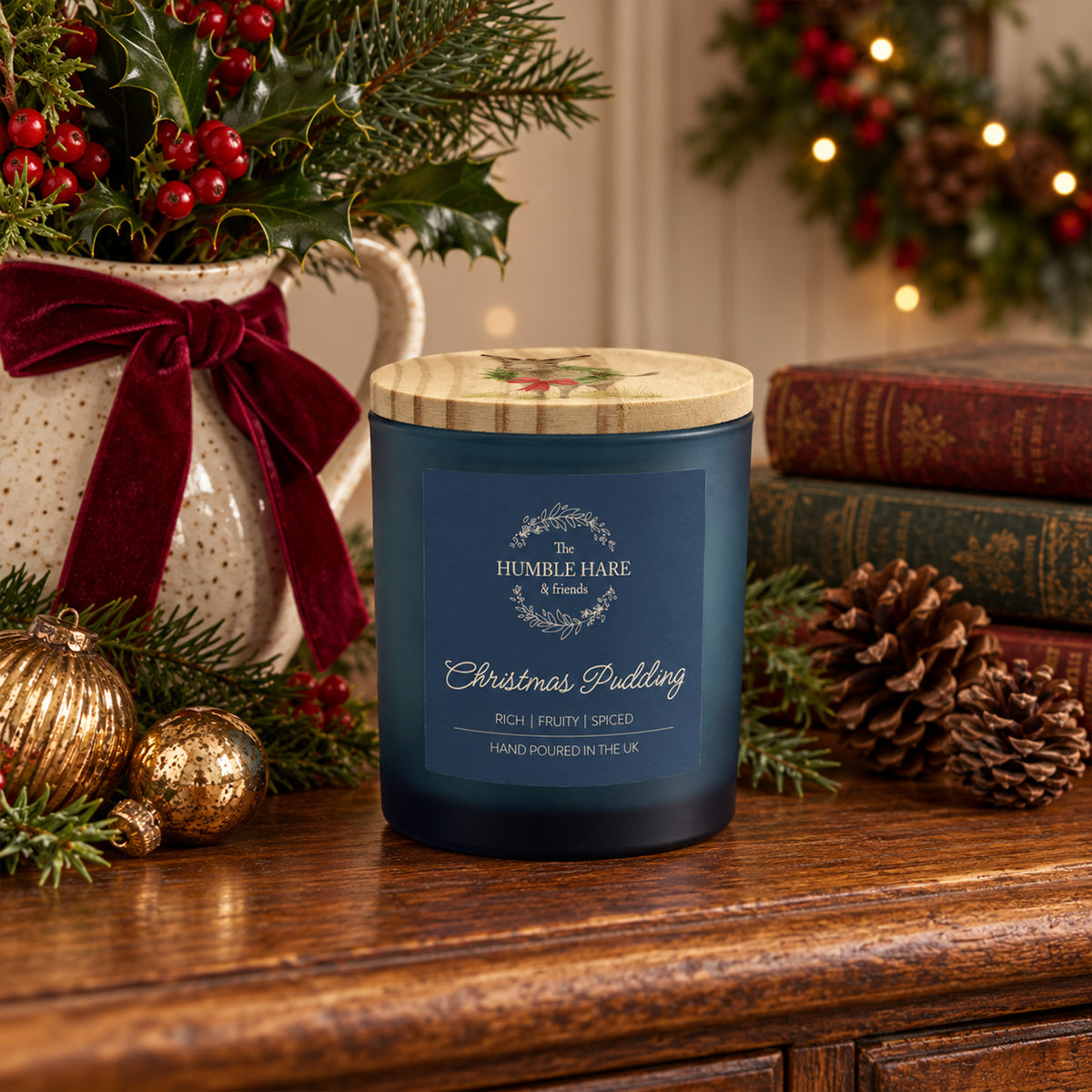 Christmas Pudding Scented Candle