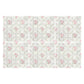 Decorative marble kitchen splashback inspired by the British countryside- Inspired by the roses around the farm 