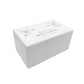 Luxury solid wooden white painted Urn with Doves flying, a watercolour illustration, our urns and Caskets for displaying or burying ashes. Customisable and can be personalised. Perfect funeral memory keepsake urn, for storing ashes for humans and pets. 