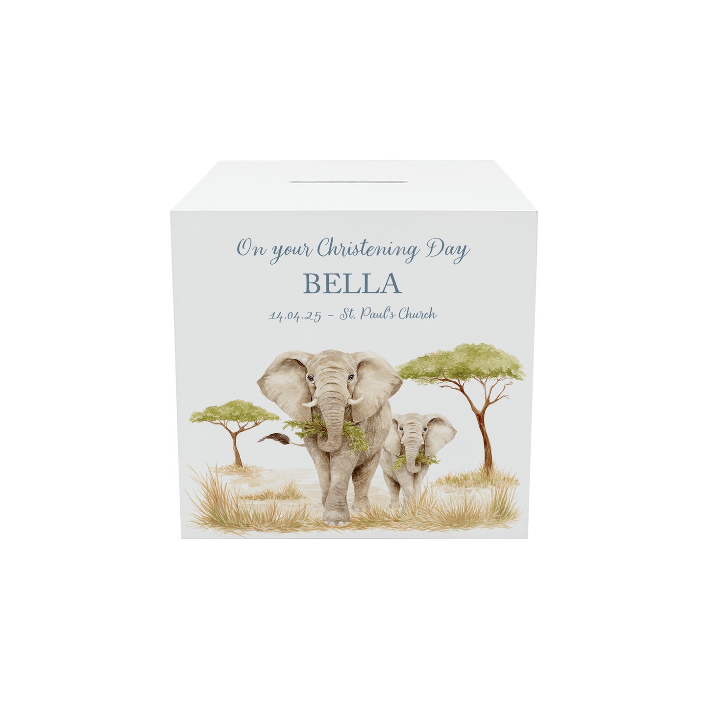 handmade baby money box styled in childrens bedroom nursery decor