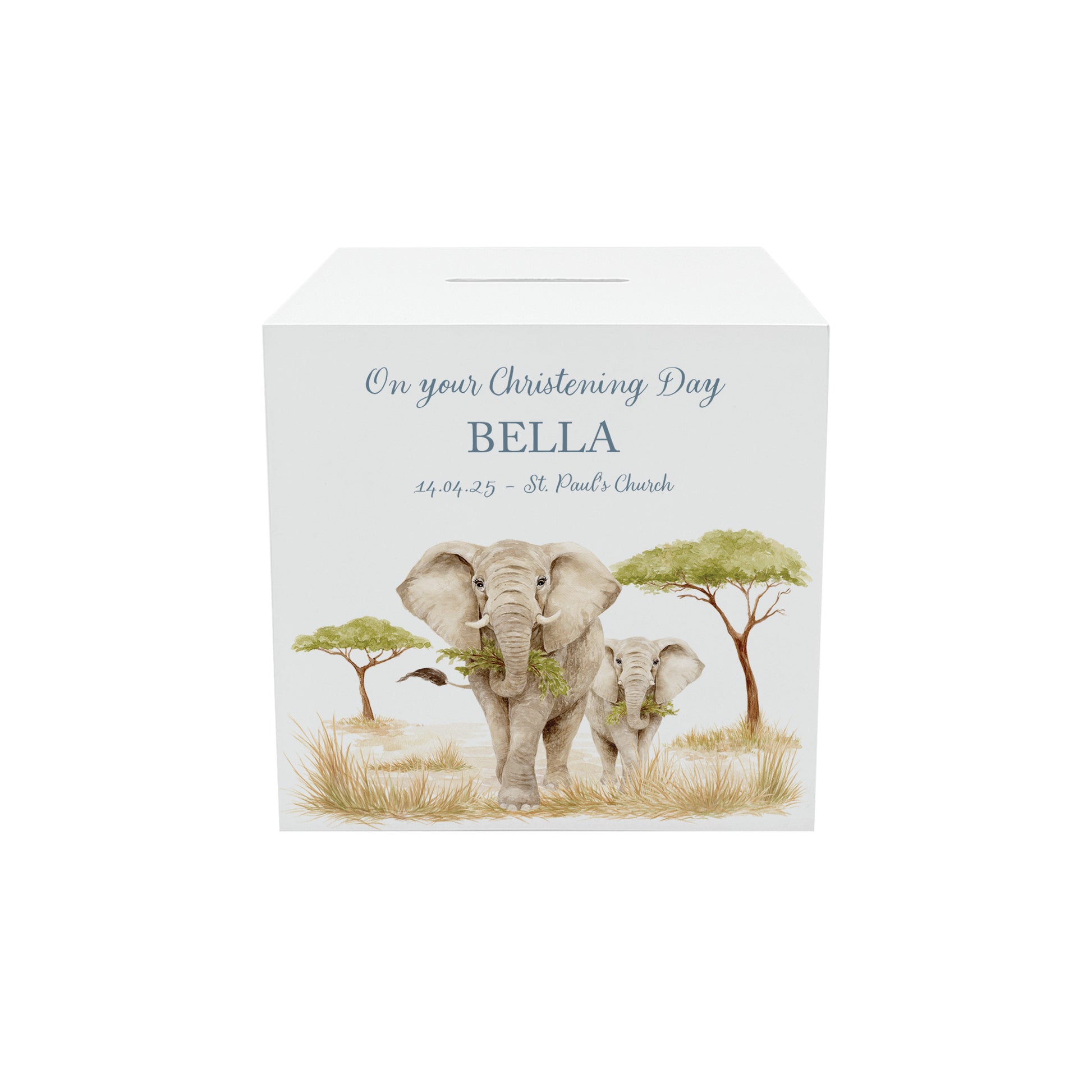 handmade baby money box styled in childrens bedroom nursery decor