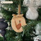 Celebrate the season in style with our oval-shaped marble baubles, featuring exquisite watercolour designs of countryside animals. Each bauble is finished with a velvet ribbon in your preferred colour and can be personalised to make your holiday décor truly unique.