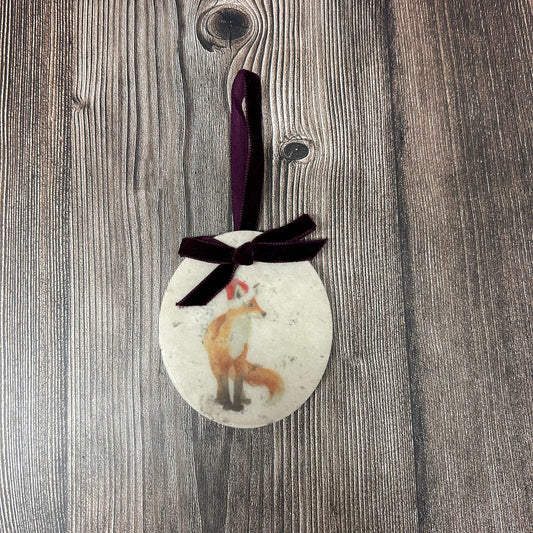 Baby Fox Marble Christmas Bauble **Exclusive offer** SECONDS 5