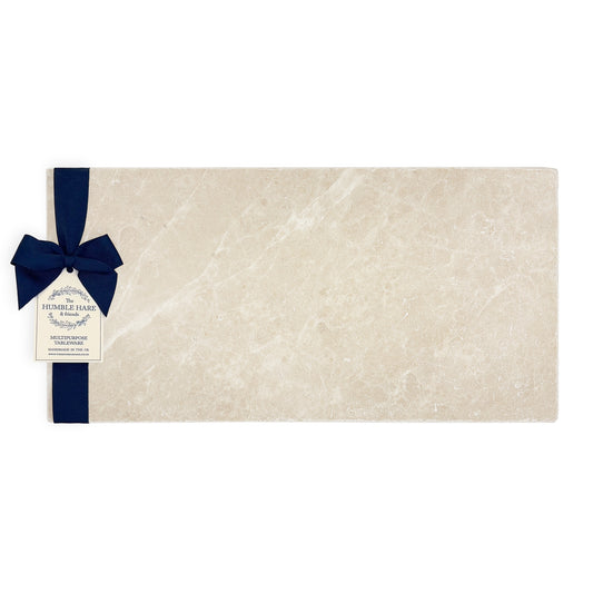 Marble Sharing Platter Gift Bow