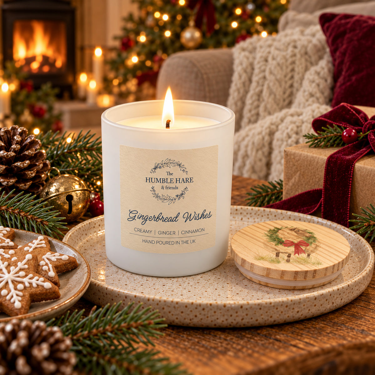 Gingerbread Wishes Scented Candle
