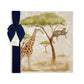 The Savannah Collectors set is perfect for the safari lover, featuring beautiful watercolour designs on our much loved marble platters and coasters. You can find a Giraffe and Leopard on this large platter 