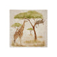 The Savannah Collectors set is perfect for the safari lover, featuring beautiful watercolour designs on our much loved marble platters and coasters. You can find a Giraffe and Leopard on this medium  platter 