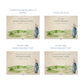 Wooden box with a decorative lid featuring illustrations of Golf Green and Bag Perfect funeral memory keepsake box, for storing ashes, order of service, flowers. capturing your loved ones favourite hobby