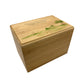 A beautifully crafted solid Bamboo wooden urn, personalised and finished with a soft watercolour design of a golf green, Perfect for the Golf lover- Great for Dad, Grandad, Brother, Son, Uncle.  Thoughtfully made for either display or burial, this personalised urn can be customised to create a meaningful memorial. Perfect for holding ashes of a loved one or a beloved pet, it serves as a comforting tribute and keepsake. 