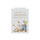 wooden cuboid luxury tealight holder with gorgeous personalised options . Each product is lovingly designed, handmade with our Countryside inspired watercolour designs. This design features blue wellies, carrots, a robin sitting on a brown watering can and some gardening gloves. unique designs for a truly one off special occasion for a loved one- The perfect memorial gift. 