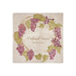 Wreath style personalised Splashback tile make it your own with your own text.