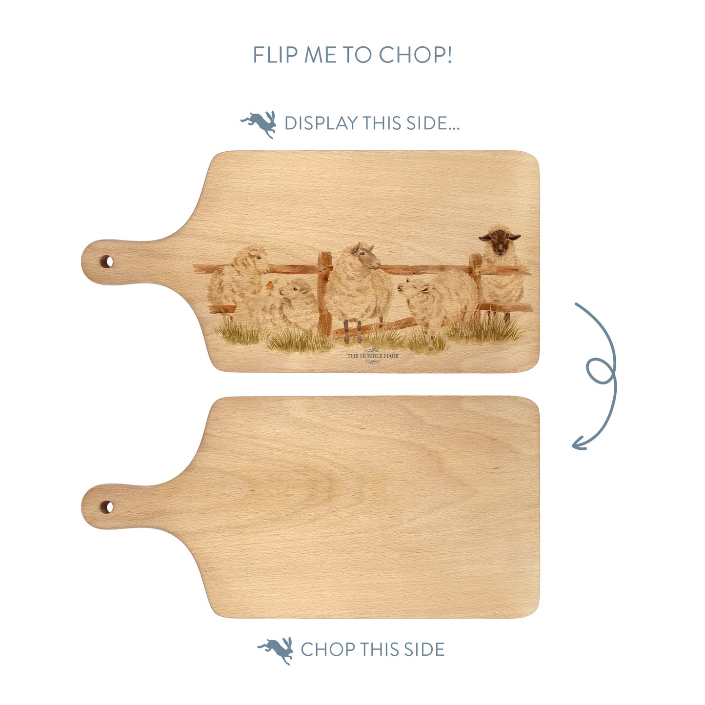 sheep chopping board 