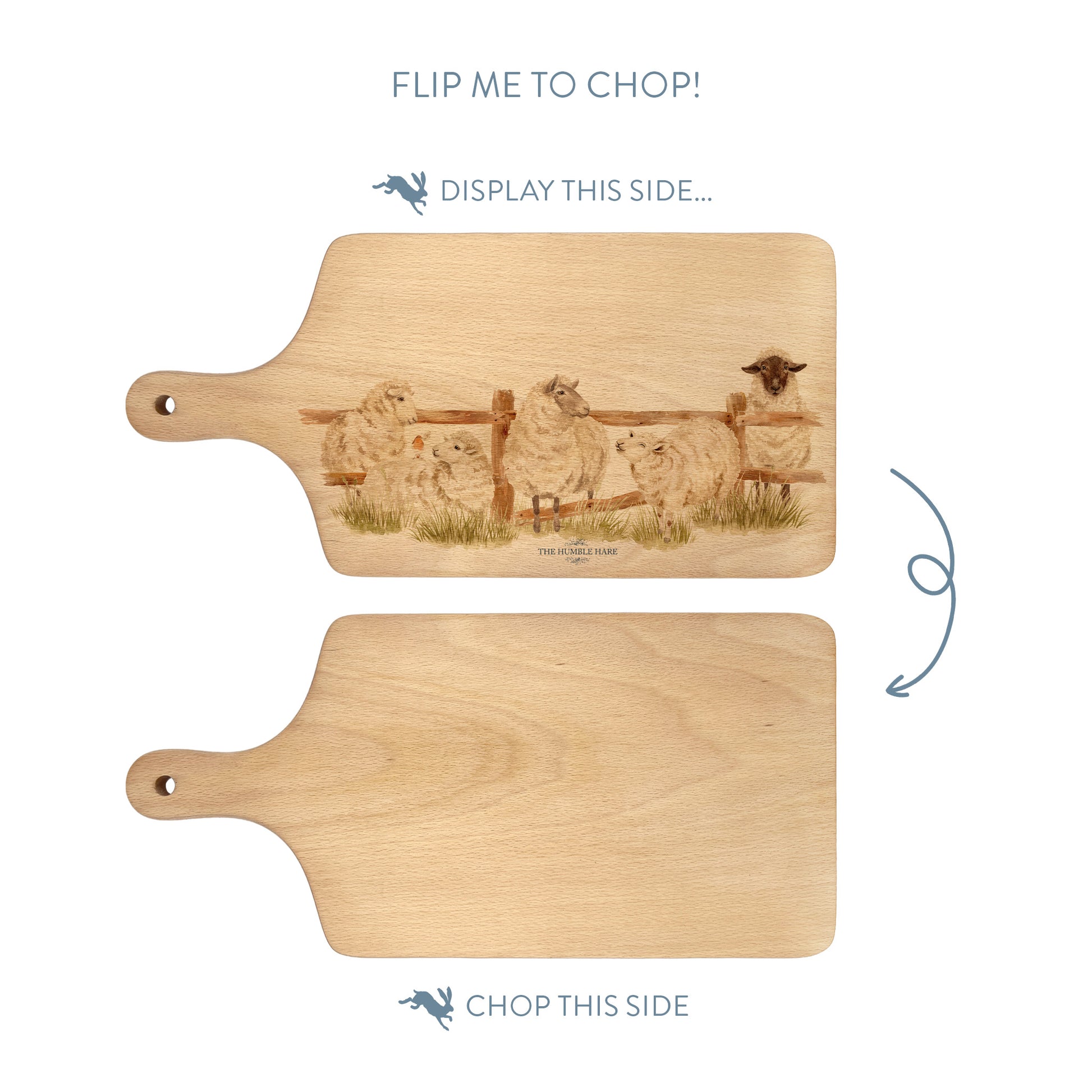 sheep chopping board 