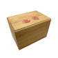 A beautifully crafted solid Bamboo wooden urn, personalised and finished with a soft watercolour design of a child's hand and footprints available in several colours. Thoughtfully made for either display or burial, this personalised urn can be customised to create a meaningful memorial. Perfect for holding ashes of a loved one or a beloved pet, it serves as a comforting tribute and keepsake. Coping with the loss of a child and keeping their memory alive.