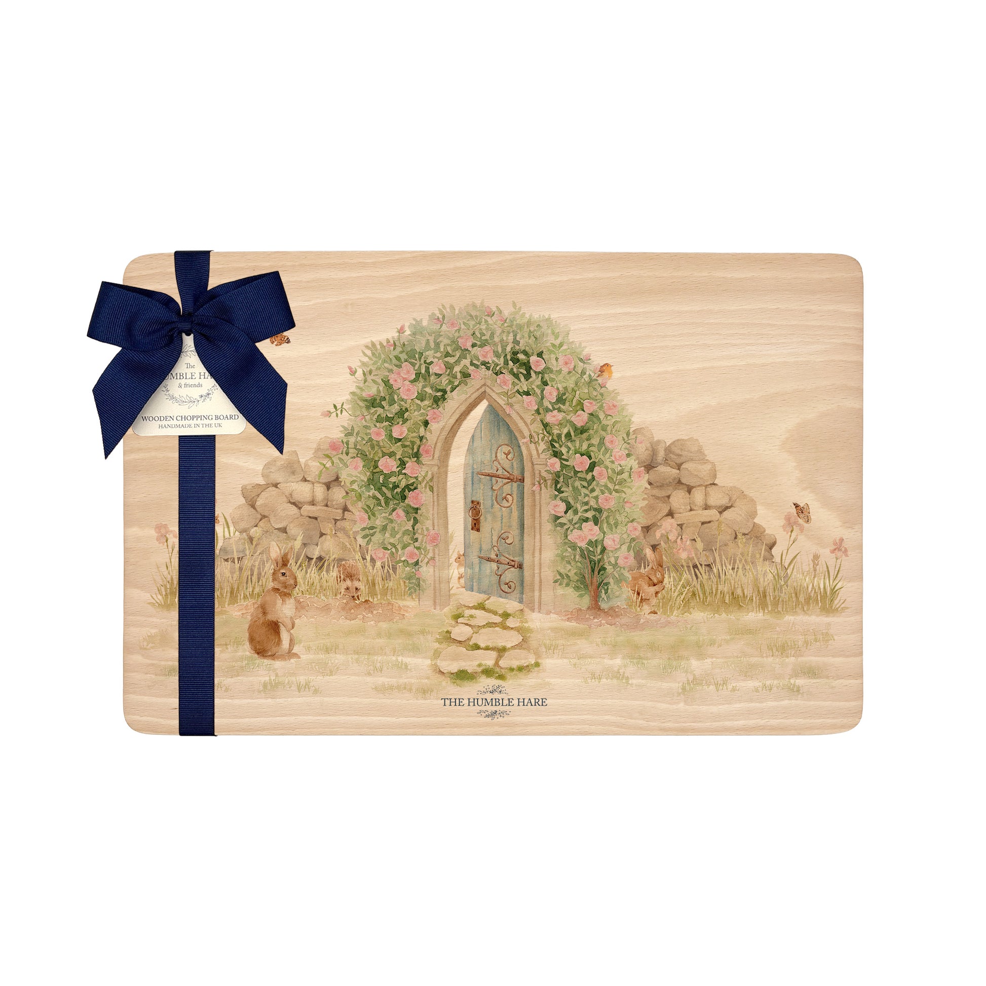 Hidden Garden, bunnies, hedgehog and a robin trying to find their way through to whats behind the door. 