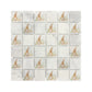 Watercolour Hare design shown across individual mosaic pieces.