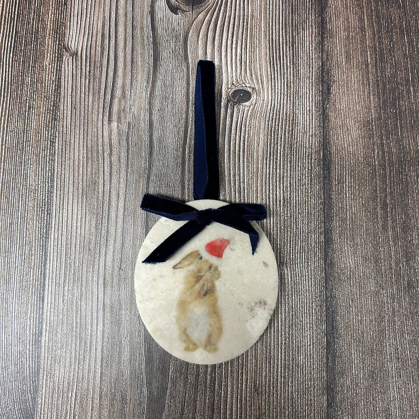 The Humble Hare Marble Christmas Bauble **Almost gone** SECONDS 10