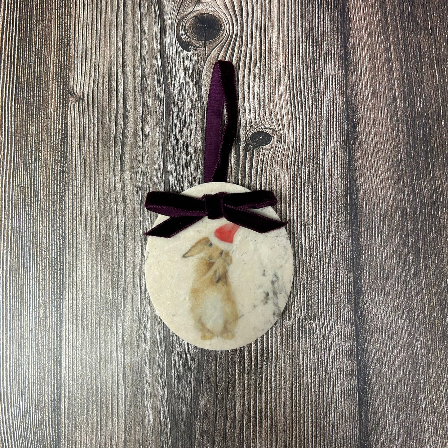 The Humble Hare Marble Christmas Bauble **Ex-display** SECONDS 5