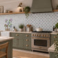 Mosaic splashback with a watercolour Hydrangea Flower design perfect for  behind an Aga, kitchen sink, shower or windowsill 