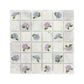 Mosaic splashback with a watercolour Hydrangea Flower design perfect for  behind an Aga, kitchen sink, shower or windowsill 
