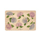 Hydrangea Flowers in a water colour style with butterfly's landing on them 