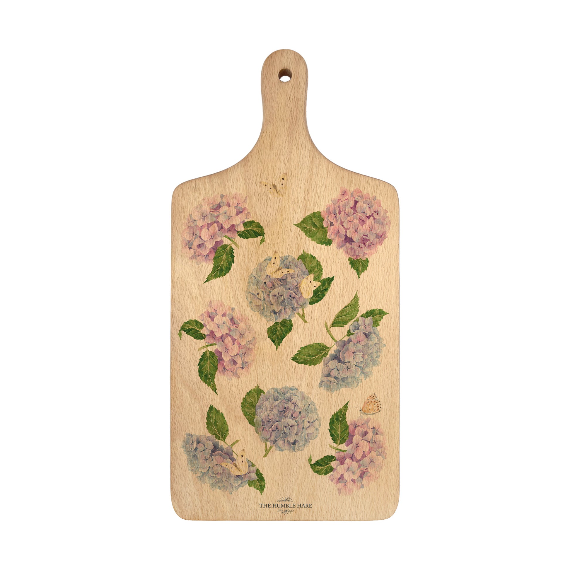 Hydrangea flower Chopping Board 