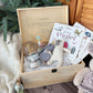 Add an extra special touch with a unique inscription on the inside of your wooden personalised box for Christening gifts, Baby shower gifts and new baby gifts. 