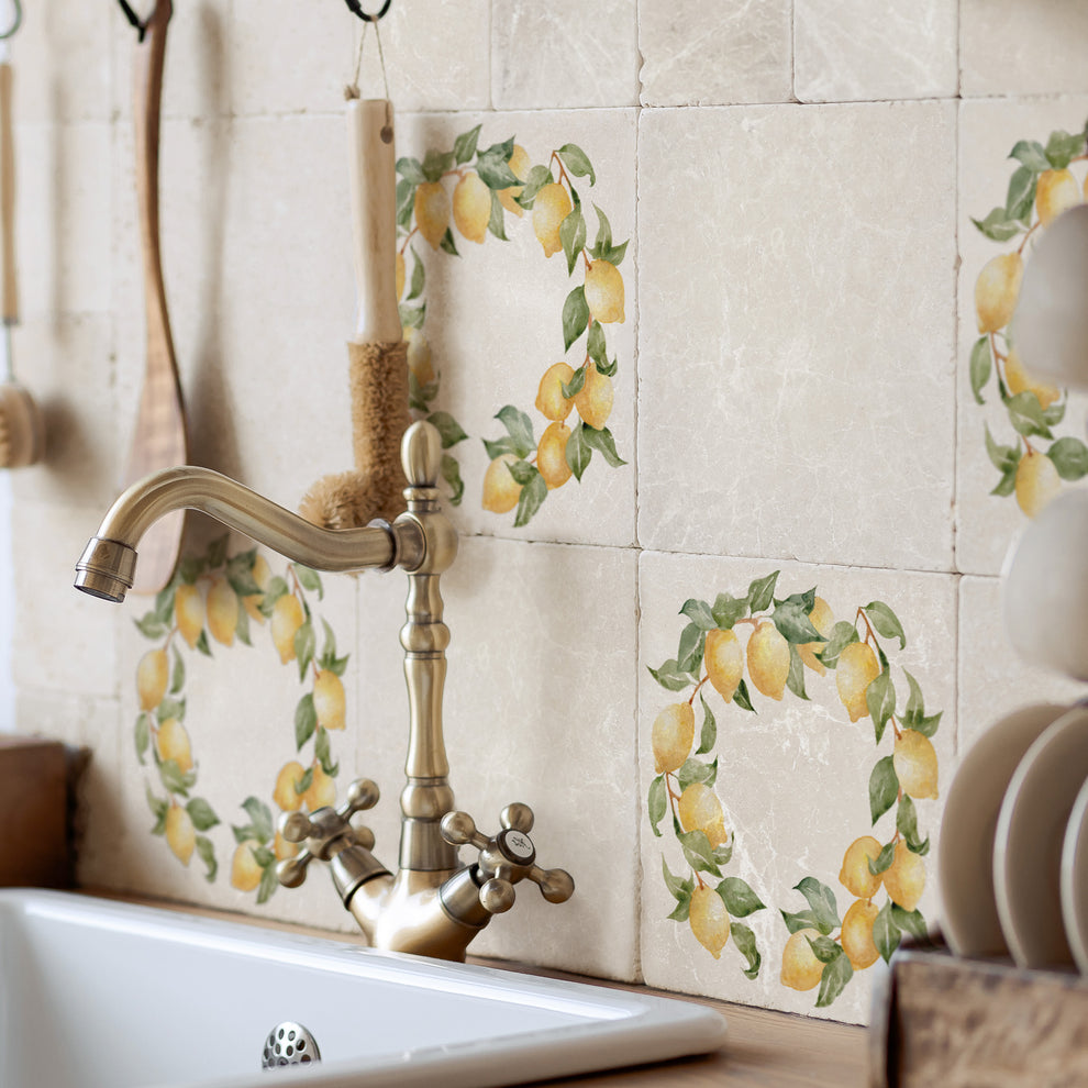 The Lemon Splashback Tile – The Humble Hare and Friends