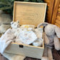 Add an extra special touch with a unique inscription on the inside of your wooden personalised box for Christening gifts, Baby shower gifts and new baby gifts. 