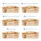 Personalised phrase options for an arched wooden planter box with a watercolour design of mice in the potting shed. Choose your phrase to suit any occasion including birthday, wedding, anniversary, engagement, and new home.
