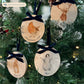 Capture the spirit of the great outdoors with our oval-shaped marble bauble sets, featuring delicate watercolour designs. Available with or without Christmas hats and finished with a velvet ribbon, these baubles can be personalised for a truly unique holiday decoration.