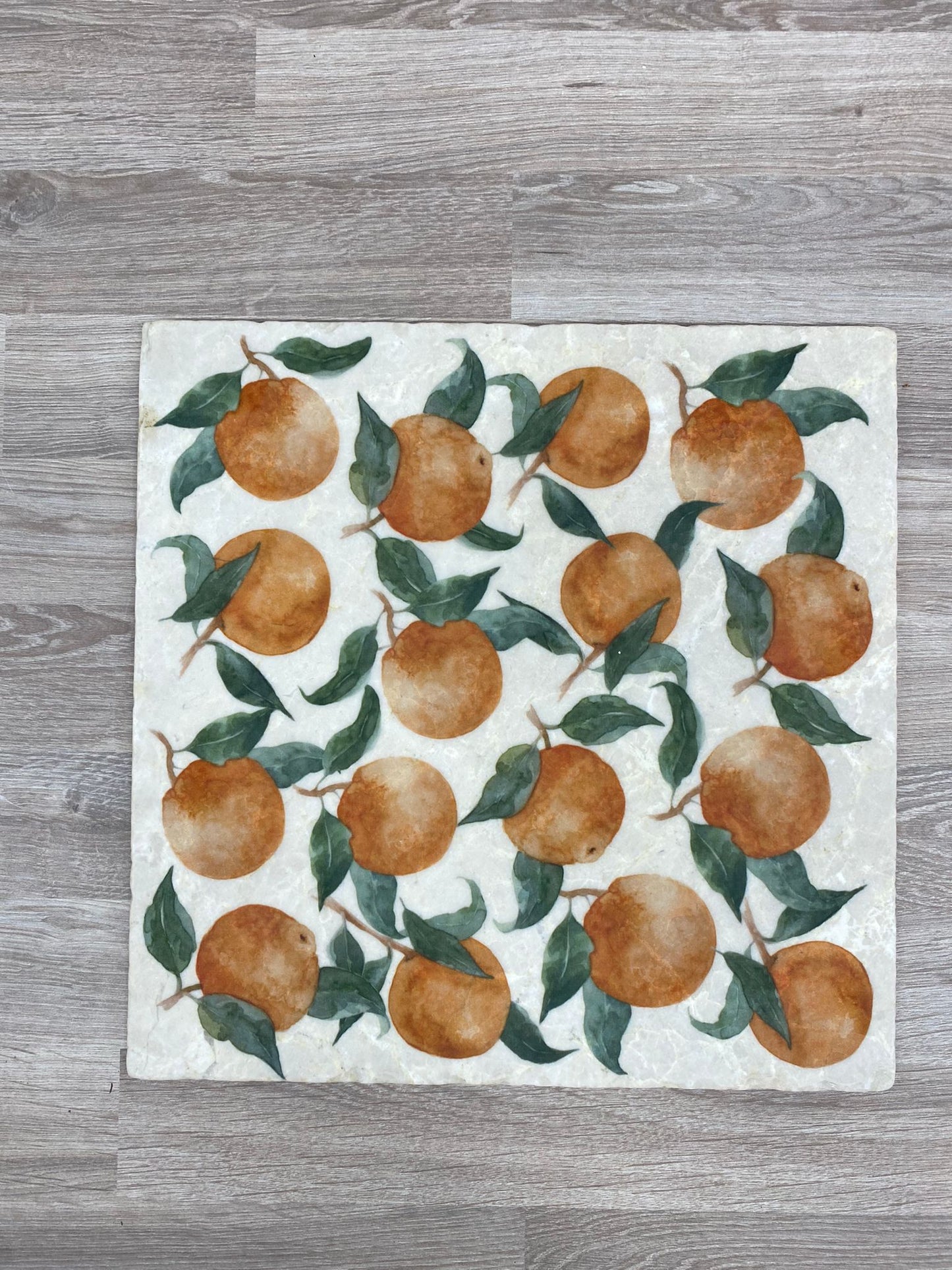 The Orange Grove Pattern Large Platter **Only one available** SECONDS