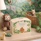 personalised wooden baby keepsake money box for newborn gift
