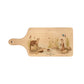 Otter and Kingfisher Medium Wooden Chopping Paddle Board