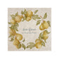 Pear Wreath personalised wall tile, make it your own with your own text. 