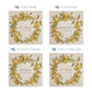 Pear Wreath personalised wall tile, make it your own with your own text. 