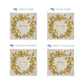 Pear Wreath personalised wall tile, make it your own with your own text. 