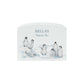 Penguin Design money box, penguins slipping and sliding having fun in the snow. The perfect new baby, birthday and christening gift.  